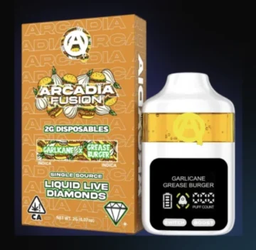 Arcadia Extracts - ARCADIA FUSION GARLICANE x GREASER BURGER