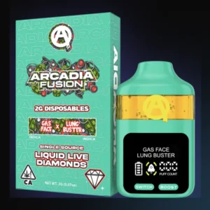 Arcadia Extracts -ARCADIA FUSION GAS FACE x LUNG BUSTER