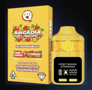 Arcadia Extracts - ARCADIA FUSION HONEY BANANA x STRAWNANA